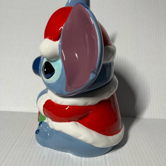 Disney Lilo and Stitch Christmas Cookie Jar - Picture 2 of 6